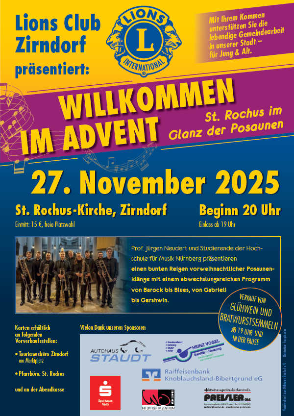 Benefizkonzert in Zirndorf