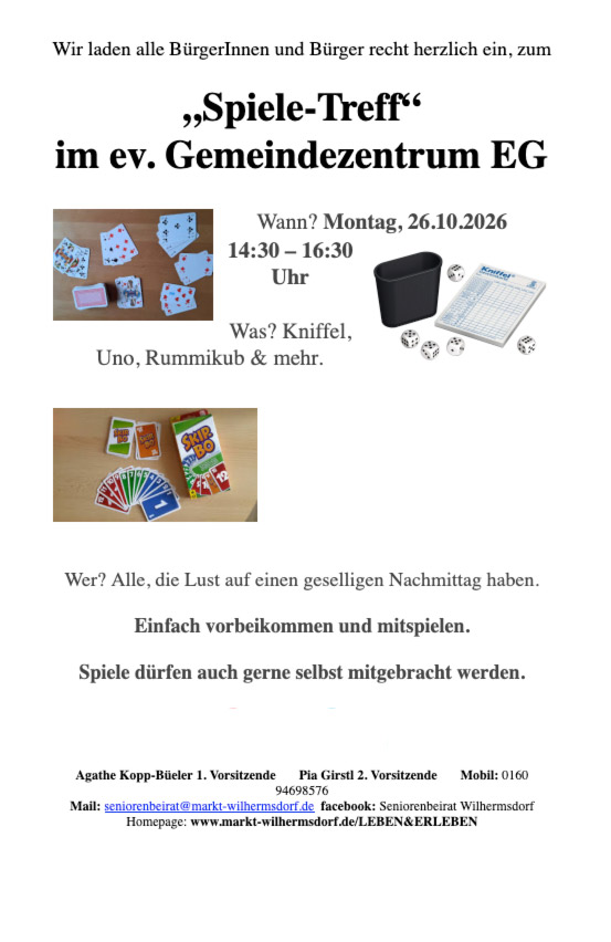 Spielenachmittag