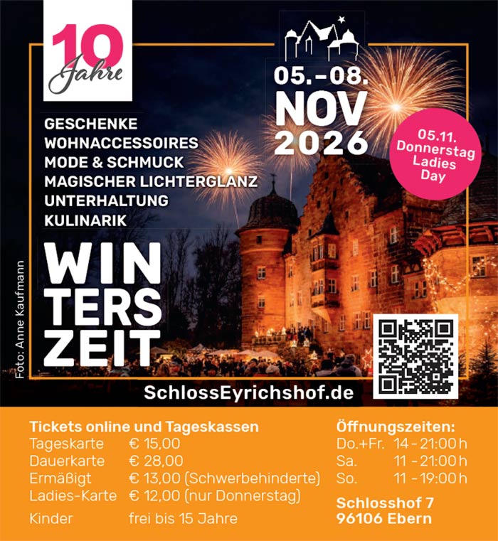 Winterszeit Schloss Eyrichshof